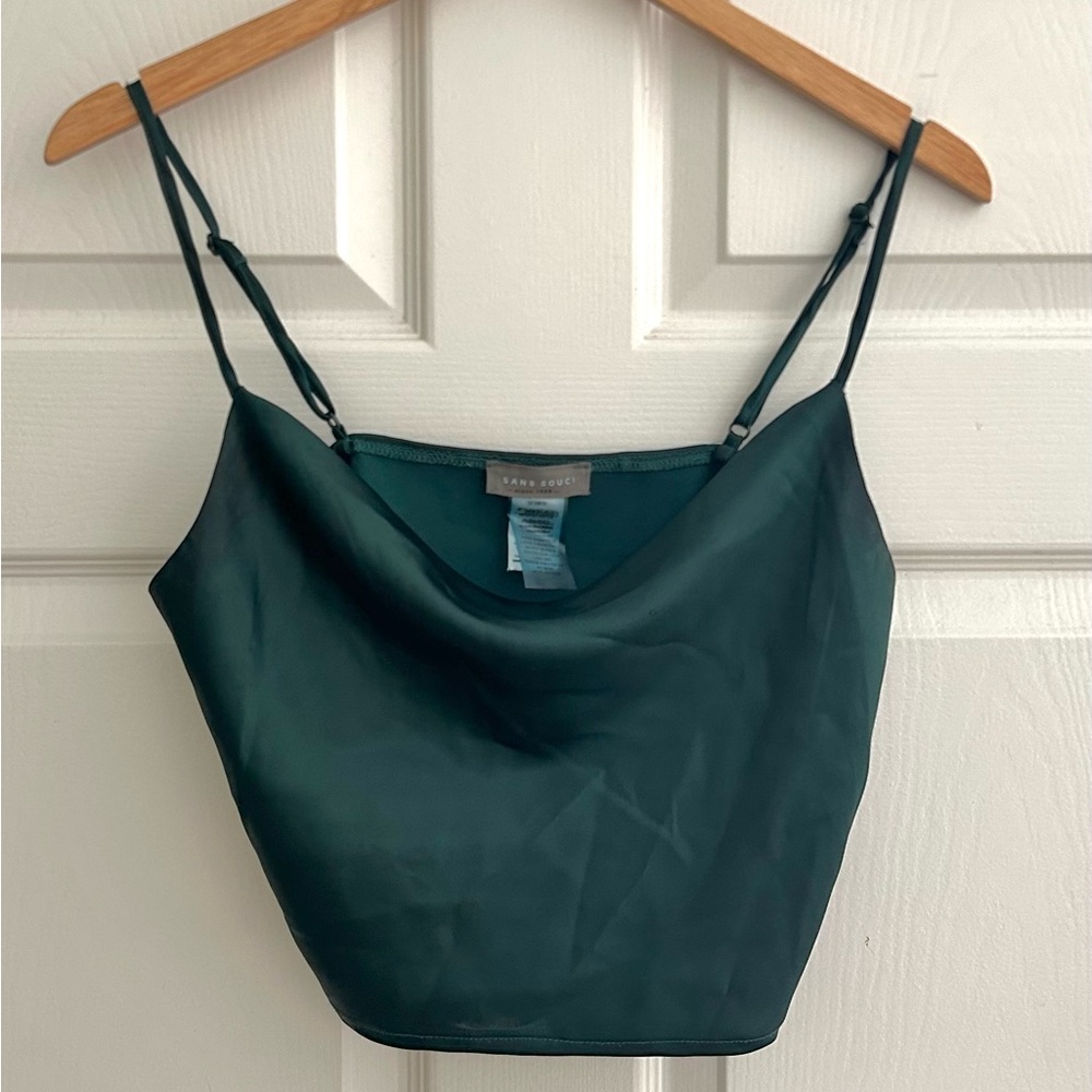 Sans Souci Teal Camisole Top